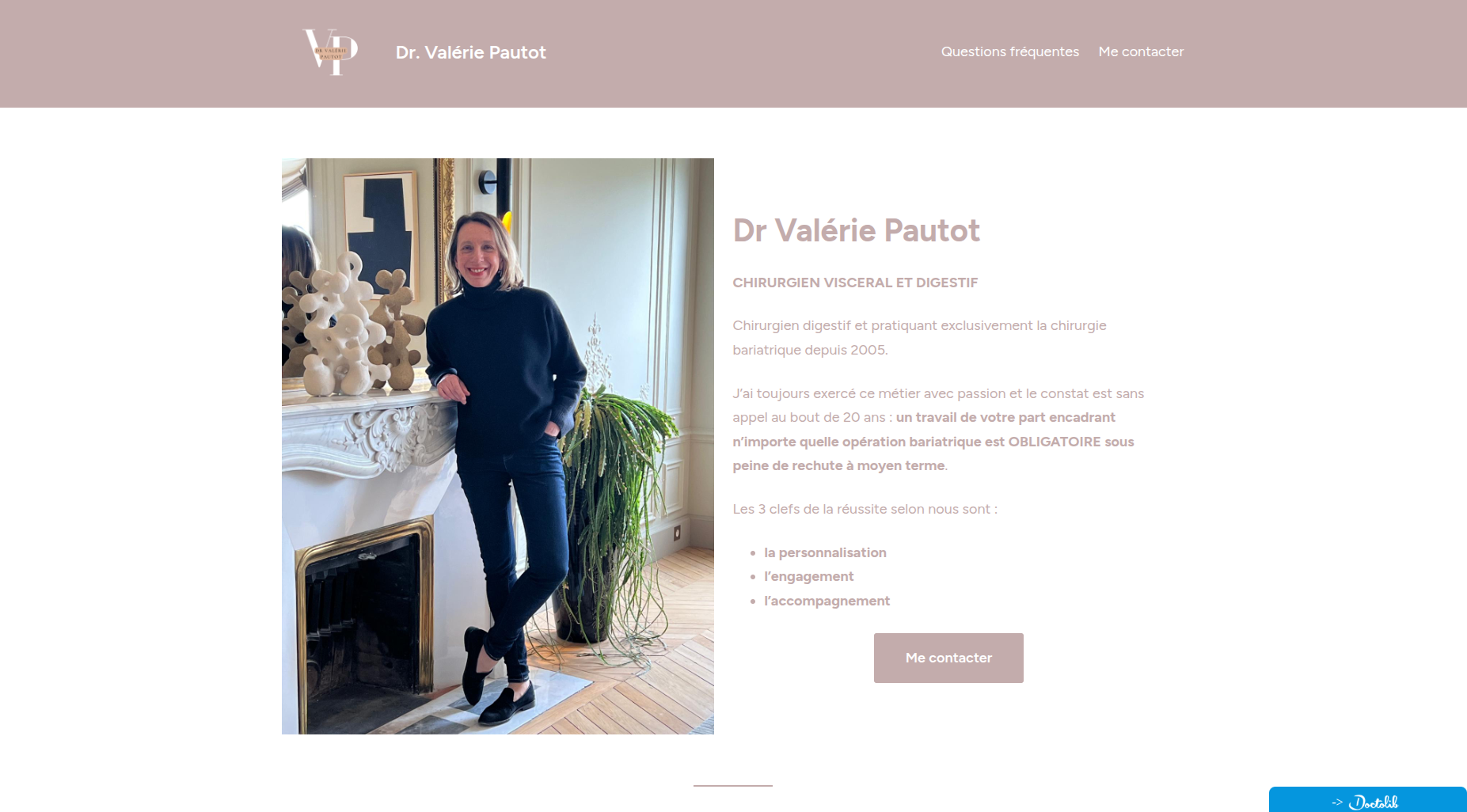 Dr. Pautot – Site Vitrine